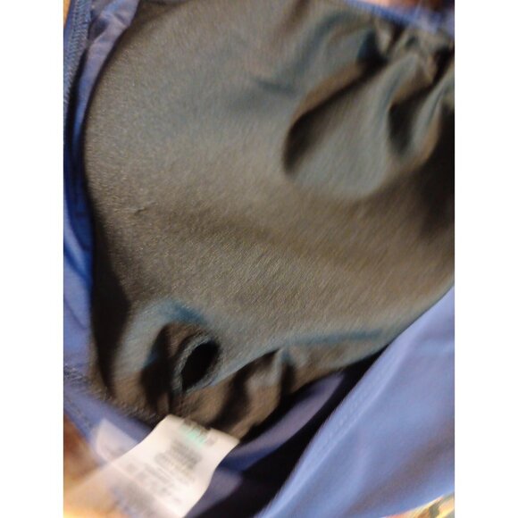 Summer Mae Womens XL Mesh Halter Asymmetrical Hem Tankini Swim Dress Top NWT - Picture 6 of 6